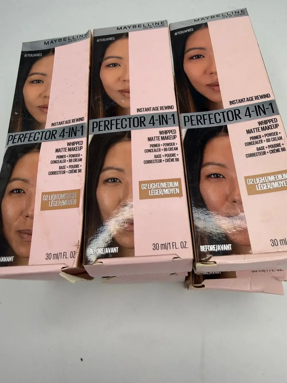 Maybelline Instant Age Rewind Perfector 4-in-1 02 Light Medium Whipped Matte